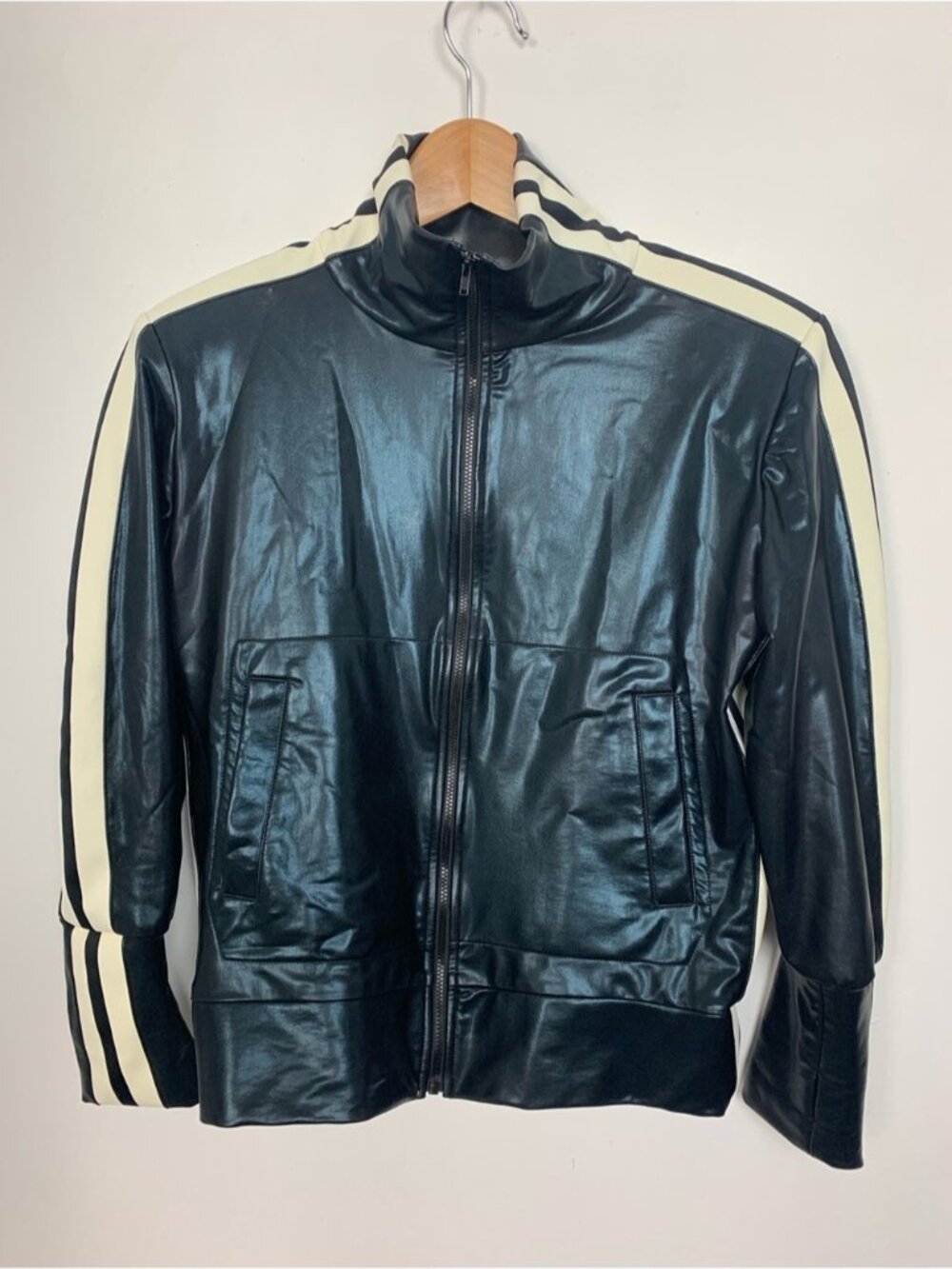 Norma Kamali Side Stripe Bomber Jacket - Picture 2 of 7